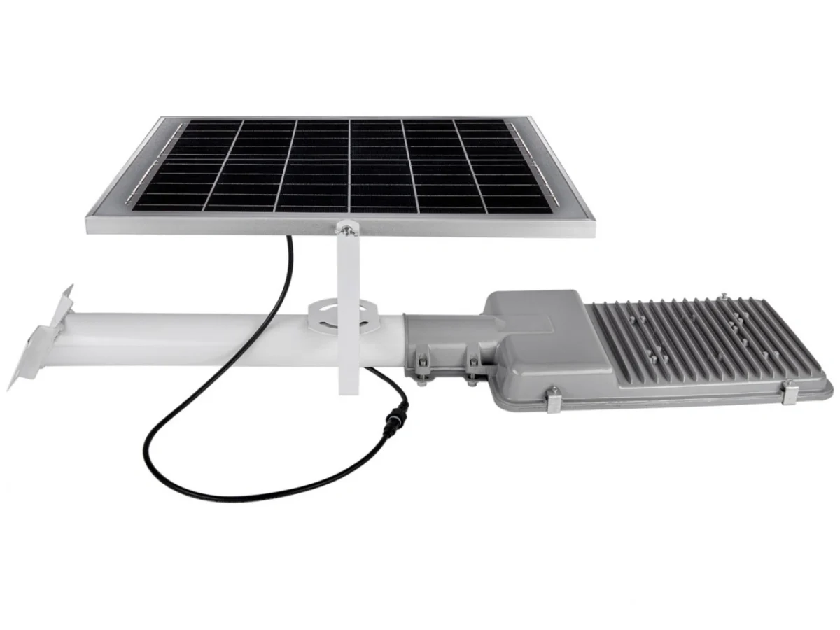 Ηλιακός Solar προβολέας αδιάβροχος 60W 132 SMD 6000K 5400LM με φωτοβολταϊκό πάνελ, τηλεχειριστήριο και χρονοδιακόπτη IP67 FO-660 FOYU