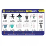 Κουμπώματα - Κλίπς Ταπετσαρίας 160τμχ για AUDI (12 σχέδια)