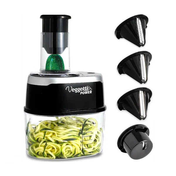 Ηλεκτρικός Πολυκόφτης Λαχανικών Spiralizer Find Back 4 σε 1