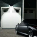 Mini Αδιάβροχο Ηλιακό Φωτιστικό Δρόμου 20W με 28 LED και Ενσωματωμένο Ηλιακό Συλλέκτη Solar Panel Εξωτερικού Χώρου & Ανιχνευτή Κίνησης