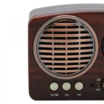 Retro Φορητό Επαναφορτιζόμενο Ραδιόφωνο Bluetooth USB SD Mp3 Player Recorder CMiK MK-616BT