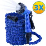 Magic Hose Επεκτεινόμενο Λάστιχο Κήπου & Βεράντας 30m με Πιστόλι & Πλαστικά Ρακόρ Πράσινο