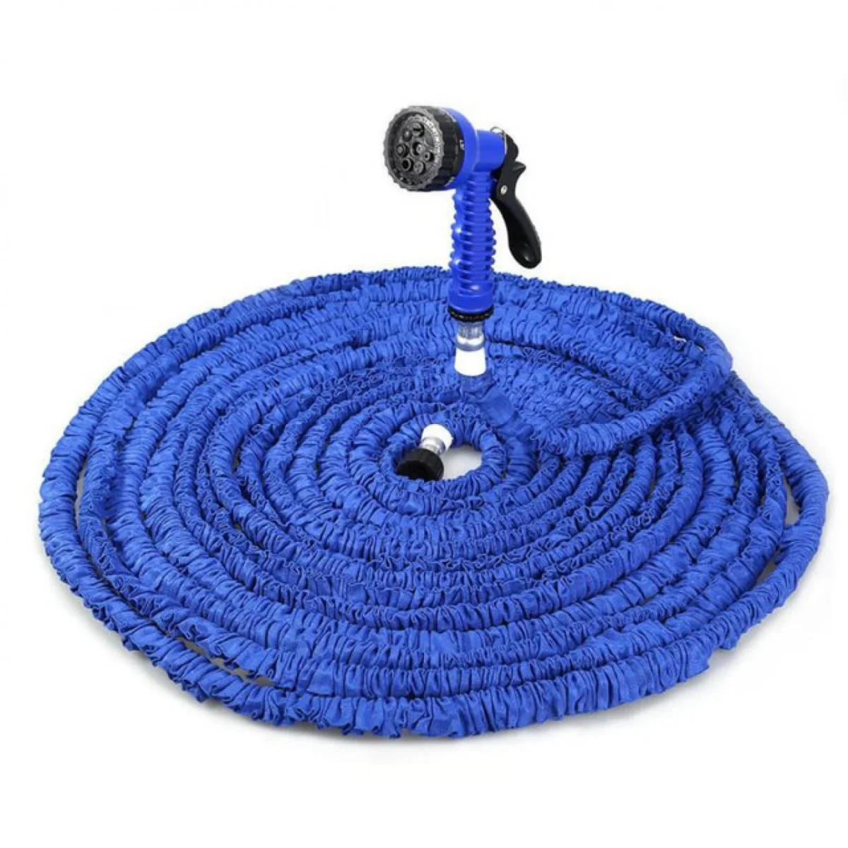 Magic Hose Επεκτεινόμενο Λάστιχο Κήπου & Βεράντας 30m με Πιστόλι & Πλαστικά Ρακόρ Πράσινο