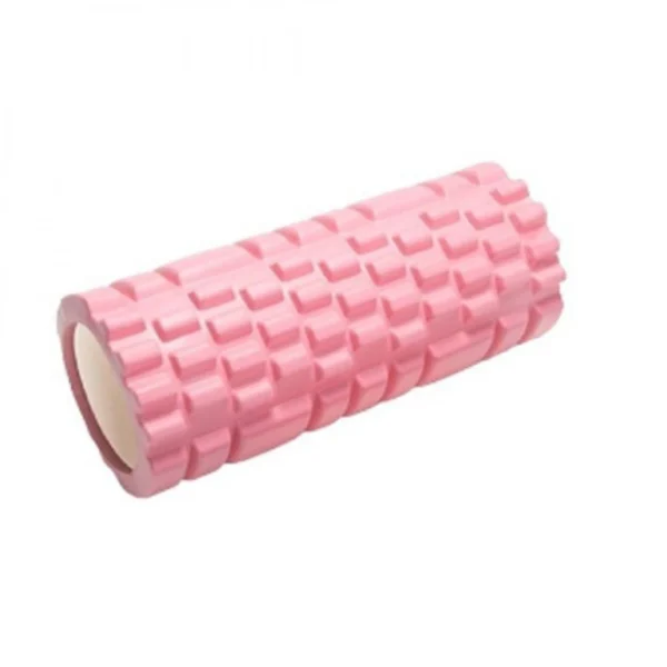 Συμπαγής Κύλινδρος Γυμναστικής για Τεντώματα Foam Roller Κατάλληλος για Yoga 33x14cm