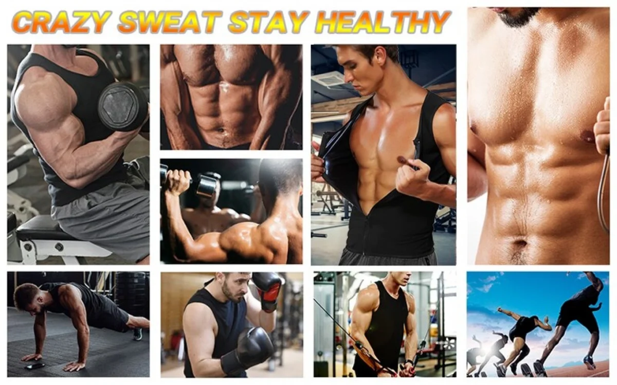 Γιλέκο - Φανέλα Eφίδρωσης & Αδυνατίσματος - Sauna-Like Sweat Shaper