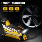 Carsun C1809 Φορητή Τρόμπα Αέρος 12V, 35 L/min 150PSI Με Ψηφιακό Μετρητή Πίεσης και LED Φακό