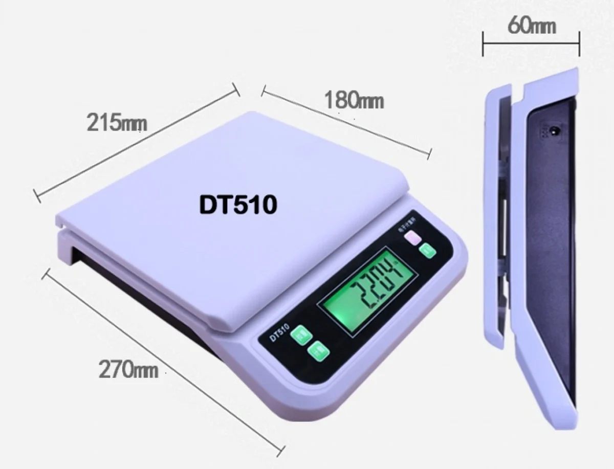 Ηλεκτρονική Ψηφιακή Ζυγαριά Ακριβείας 30kg DT510