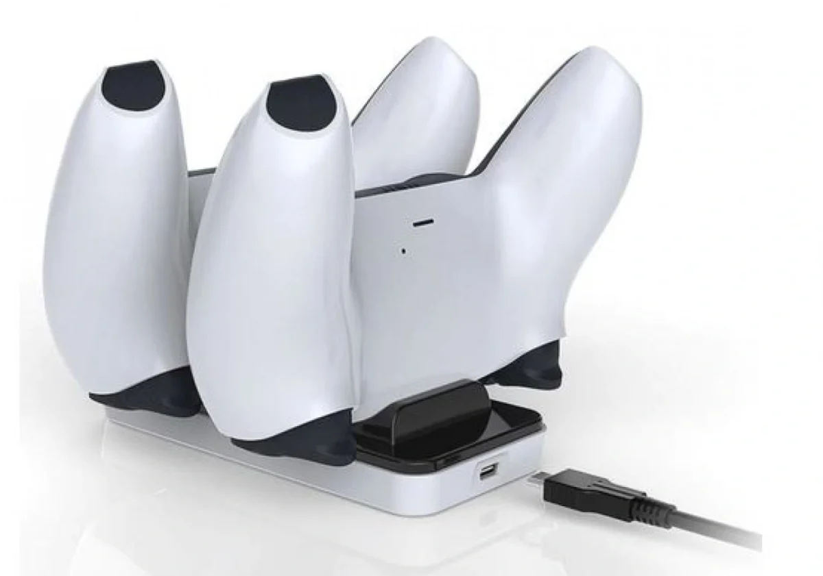 Διπλή Βάση Φόρτισης Χειριστηρίων PS5 – Dobe P5 Charging Dock TP5-0504