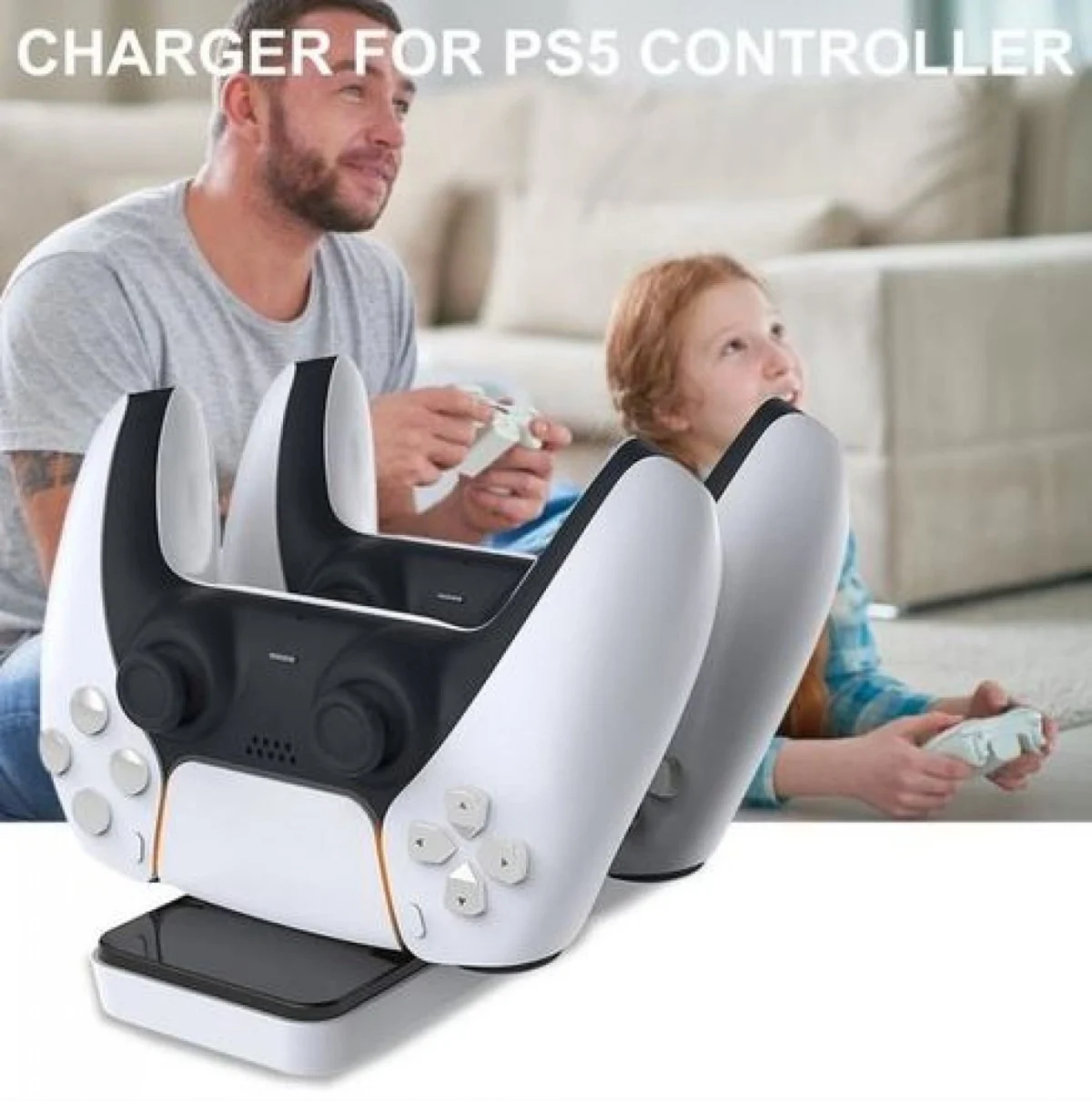 Διπλή Βάση Φόρτισης Χειριστηρίων PS5 – Dobe P5 Charging Dock TP5-0504