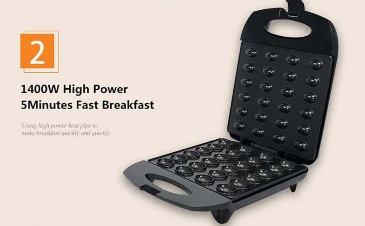 Συσκευή - Παρασκευαστής για Ταρτάκια - Ψηστιέρα με Αντικολλητικές Πλάκες 24 τμχ - SOKANY HY-711 Nut Maker