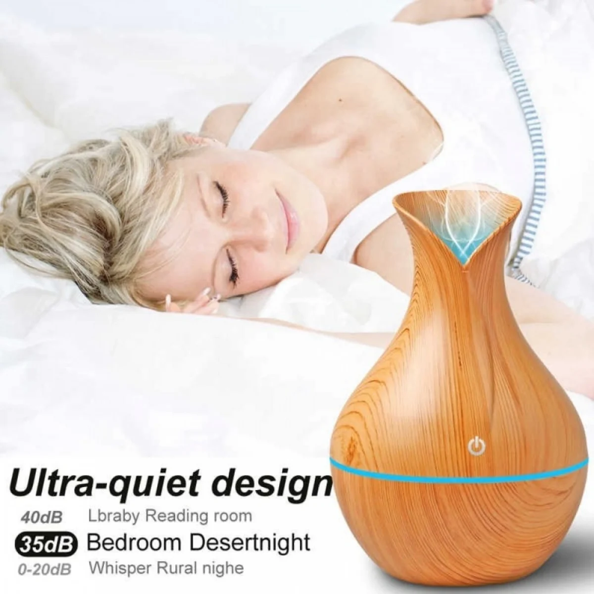 Υγραντήρας Υπερήχων & Αρωματοθεραπείας Ultrasonic personal Humidifier - OEΜ