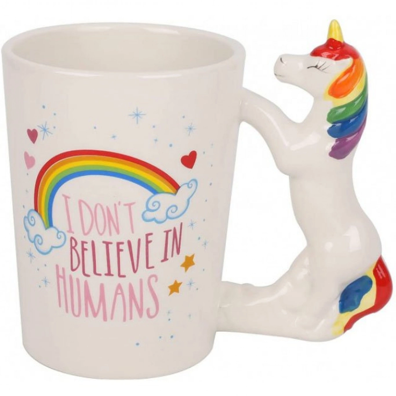 Τρισδιάστατη Κεραμική Κούπα Μονόκερος Πολύχρωμη Unicorn Τρισδιάστατη Κεραμική Κούπα Μονόκερος Πολύχρωμη Unicorn