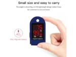Παλμικό Οξύμετρο Δακτύλου με Οθόνη LED & Παλμόμετρο JZK-302 - Fingertip Pulse Oximeter, SpO2 / Heart Rate Sensor