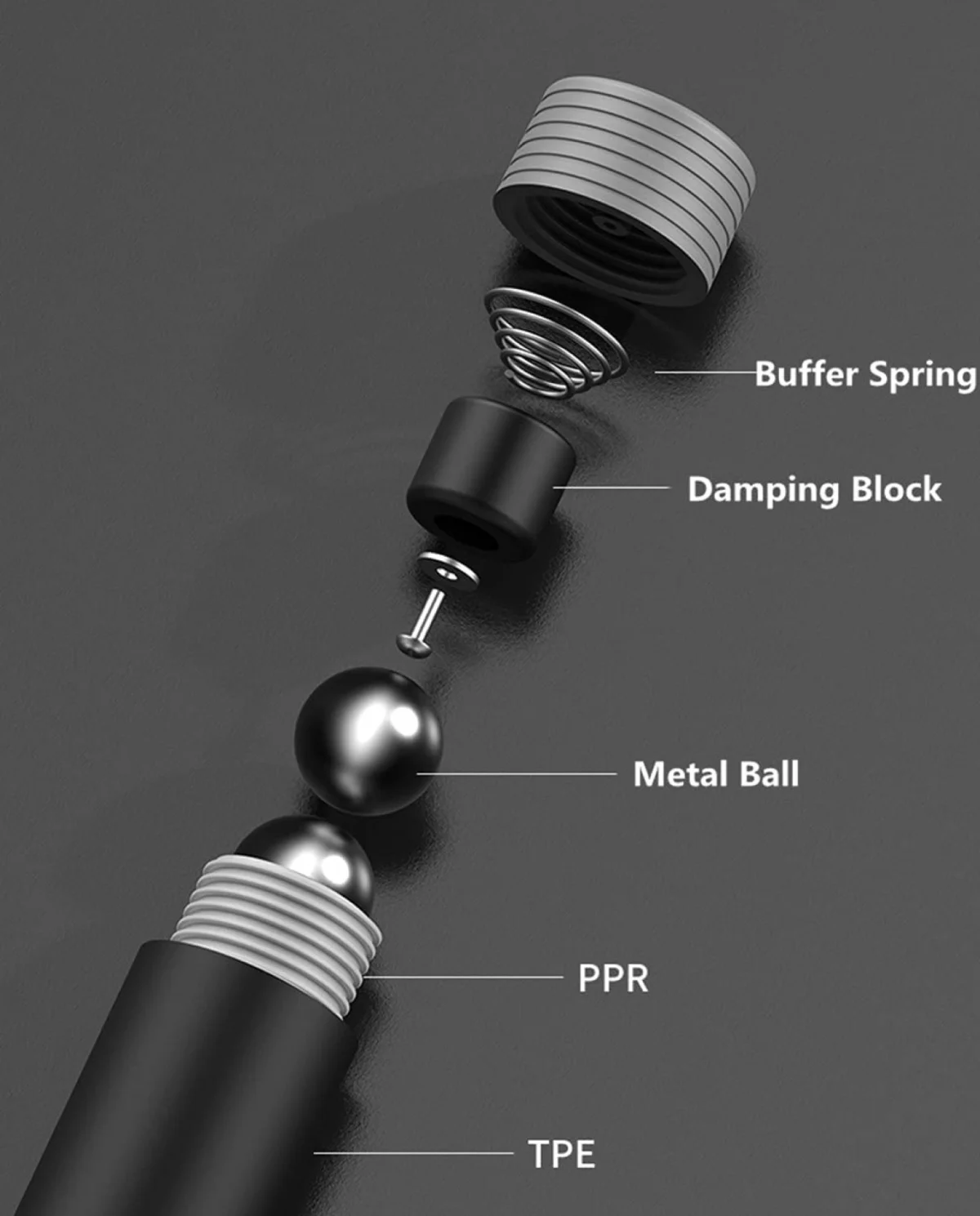 Fitness Exercise Bar με Μπάλες Βαρύτητας για Ποικιλία Ασκήσεων