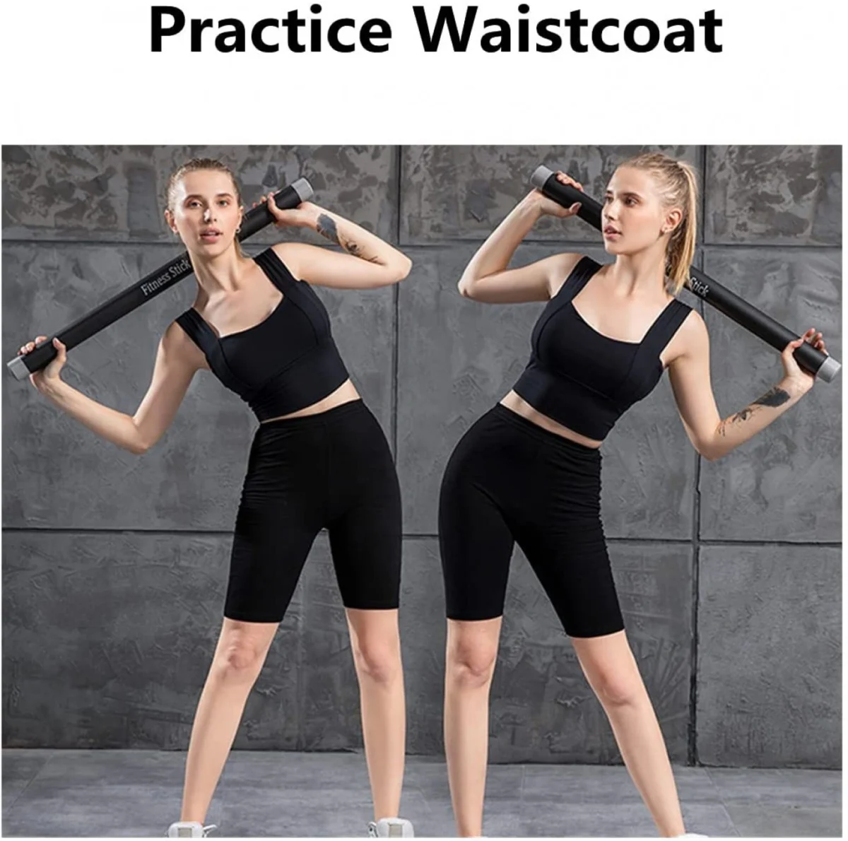 Fitness Exercise Bar με Μπάλες Βαρύτητας για Ποικιλία Ασκήσεων