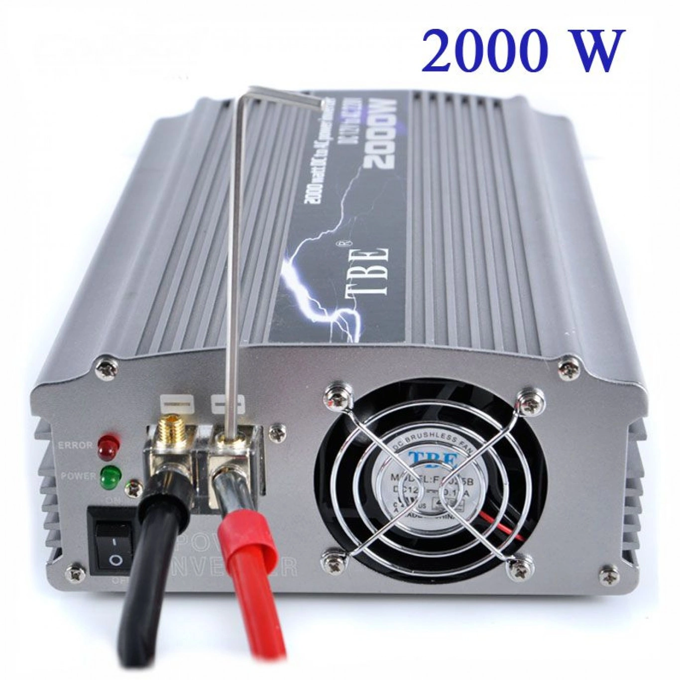 Inverter Αυτοκινήτου - Φωτοβολταικών 2000 WATT 12V TBE-F625Β Inverter Αυτοκινήτου - Φωτοβολταικών 2000 WATT 12V TBE-F625Β