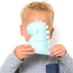 Επιτραπέζιο Παιδικό Φωτιστικό - Πορτατίφ - Φωτάκι Νυκτός Δεινόσαυρος T-Rex Light 12x11x7cm