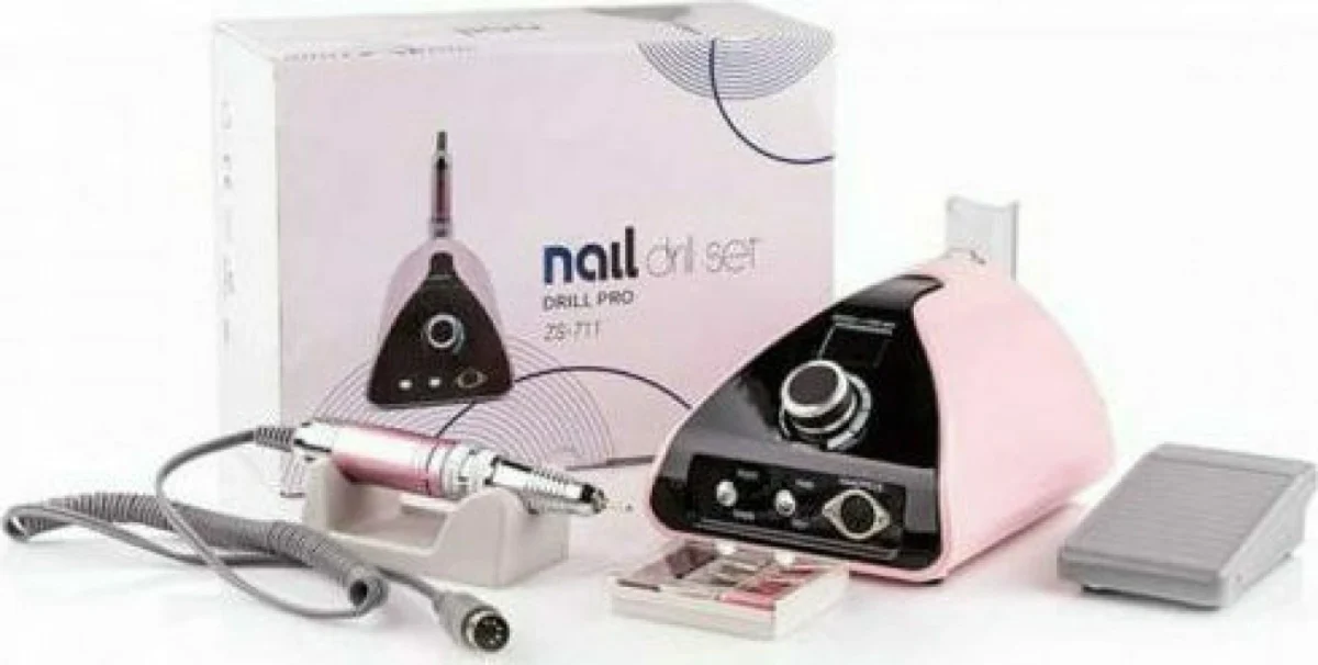 Επαγγελματικός Ηλεκτρικός Τροχός 65w 35.000RPM Μανικιούρ Πεντικιούρ - Portable Glazing Machine ZS-711