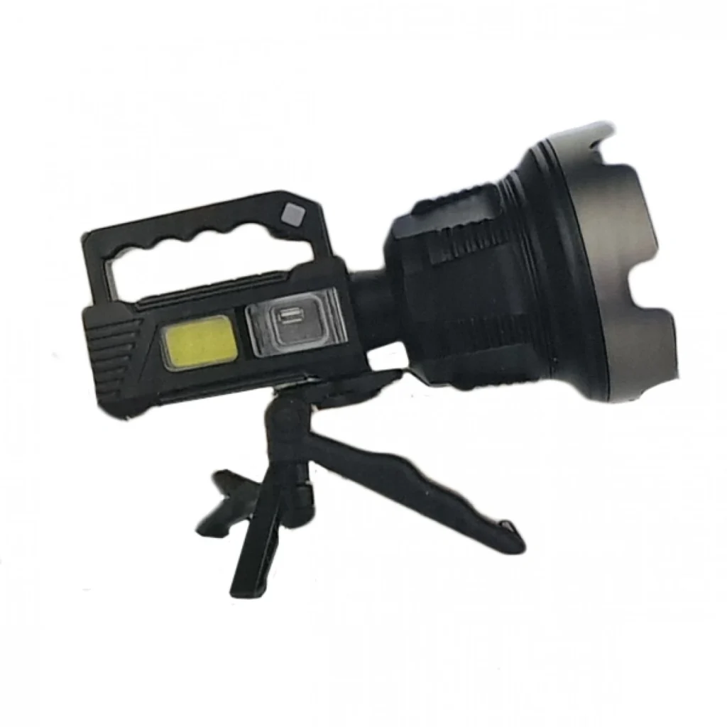 Επαναφορτιζόμενος Φακός LED 150W & Powerbank με Λαβή και Τρίποδο CB-T300