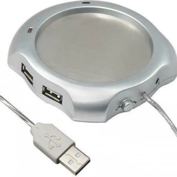 Θερμαινόμενη Εστία Υπολογιστή, Βάση για Κούπες USB Cup Warmer + 4x USB Hub