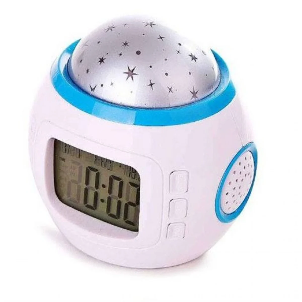 Μουσικό Ρολόι με Προτζέκτορα - Θερμόμετρο Χώρου και Ημερολόγιο UI-1038.