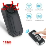 Συναγερμός Μηχανής/Ποδηλάτου 113 dB, με Αισθητήρα Κραδασμών, Τηλεχειριστήριο OEM
