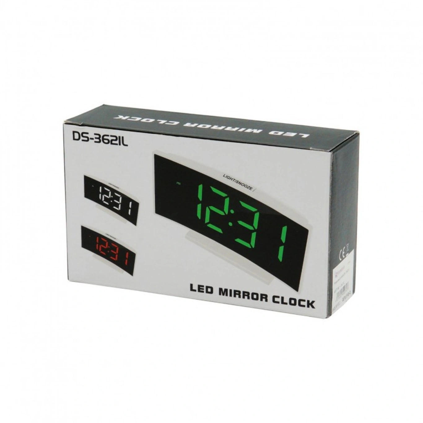 Ψηφιακό Ρολόι & Ξυπνητήρι LED DS-3621L Ψηφιακό Ρολόι & Ξυπνητήρι LED DS-3621L