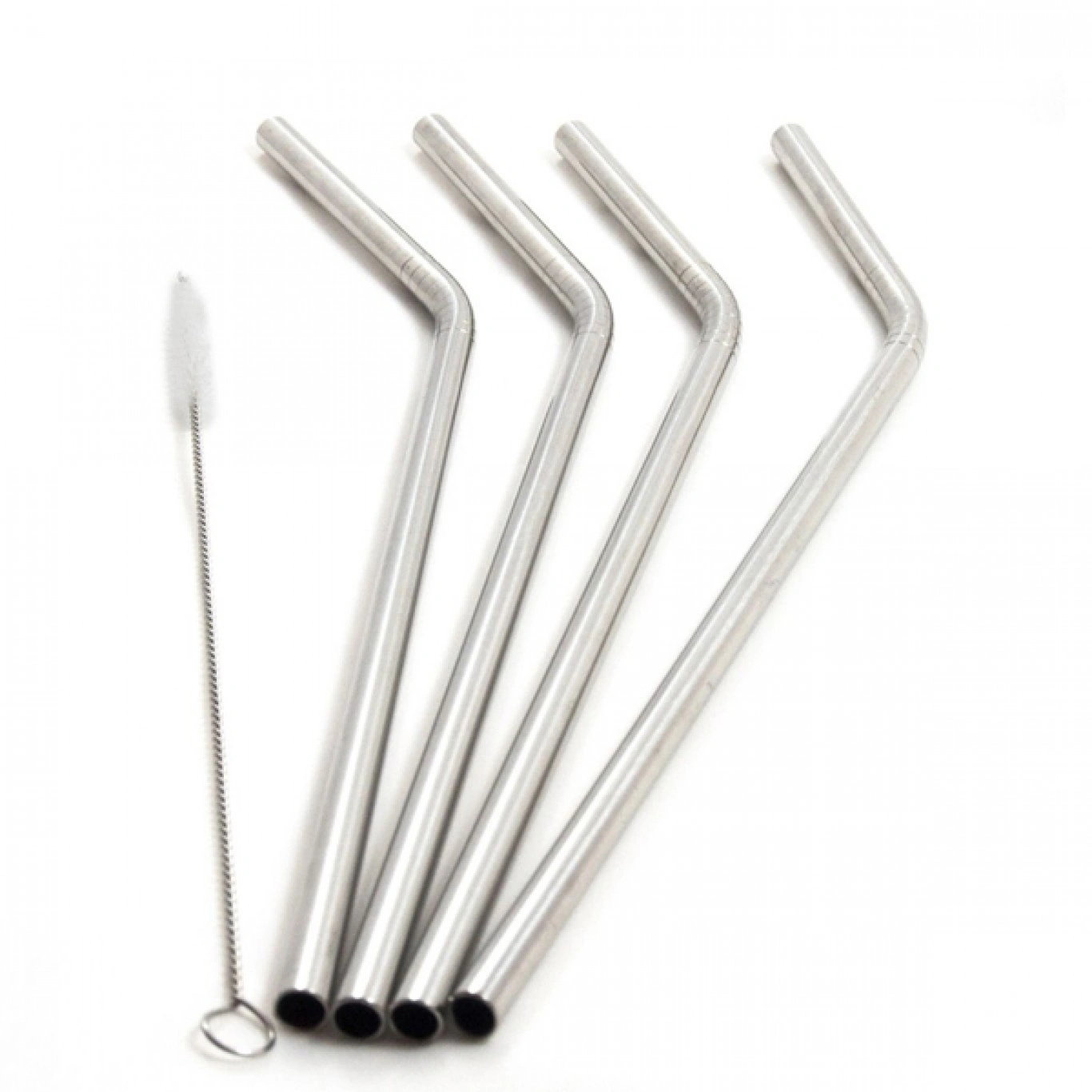Μεταλλικά Καλαμάκια και Βουρτσάκι Καθαρισμου - Stainless Steel Drinking Straw Σετ 5 Τεμαχίων Μεταλλικά Καλαμάκια και Βουρτσάκι Καθαρισμου - Stainless Steel Drinking Straw Σετ 5 Τεμαχίων