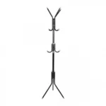 Μεταλλικός Καλόγερος με 12 Γάντζους και 3 Πόδια 170cm Μαύρο