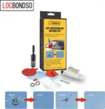 Locbondso Κιτ Επισκευής Ραγισμάτων Παρμπρίζ Αυτοκινήτου – DIY Windshield Repair Kit
