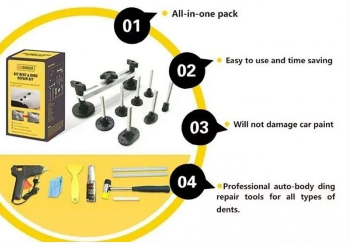 LocBondso Kιτ Επισκευής Βαθουλωμάτων Υψηλής Ποιότητας – DIY Repair Kit