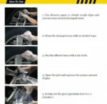 LocBondso Κιτ Επισκευής Ζάντας Αλουμινίου Ασημί – DIY Alloy Wheel Repair Kit