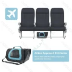 Τσάντα Μεταφοράς Κατοικιδίων Σκύλου - Γάτας Nobleza Γαλάζιο 40x23x24cm Γαλάζιο