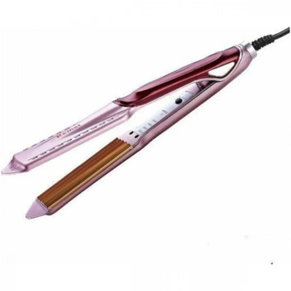 Επαγγελματικό Σίδερο-Τοστιέρα μαλλιών με Κεραμικές Πλάκες Kemei KM-473