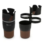 Ρυθμιζόμενη Αναδιπλούμενη Ποτηροθήκη Αυτοκινήτου 5 σε 1 Πολλαπλών Χρήσεων 3 Θέσεων Με Βάση Κινητού & Θέση Για Γυαλιά OEM