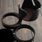 Ρυθμιζόμενη Αναδιπλούμενη Ποτηροθήκη Αυτοκινήτου 5 σε 1 Πολλαπλών Χρήσεων 3 Θέσεων Με Βάση Κινητού & Θέση Για Γυαλιά OEM