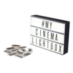 LED Φωτιζόμενος Πίνακας - Πινακίδα 2 Οψεων με 96 Καρτέλες για Μηνύματα 30x22x4.5εκ - LED Message Board