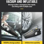 Πολυλειτουργικό Ηλεκτρικό Σκουπάκι - Κομπρεσέρ Αυτοκινήτου CaRsun C1859-1