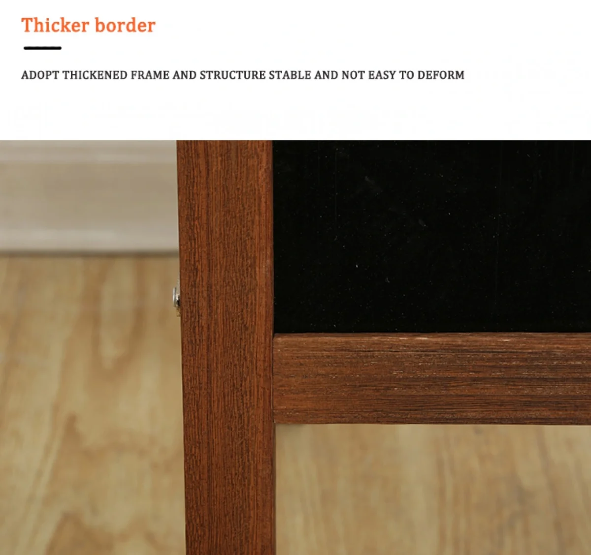 Διαφημιστικός Ξύλινος Φωτιζόμενος Πίνακας LED με Εναλλασσόμενα Χρώματα 110x53εκ