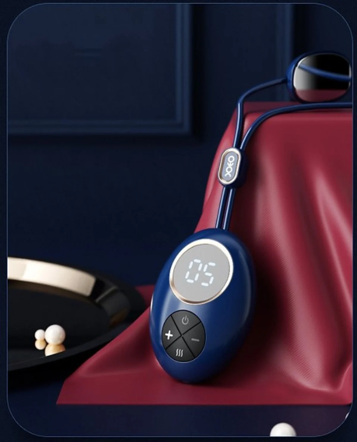 Συσκευή Μασάζ & Φυσιοθεραπείας Λαιμού - Αυχένα DZ-2 με Ηλεκτρομυϊκή Διέγερση για Ανακούφιση από Πόνους.