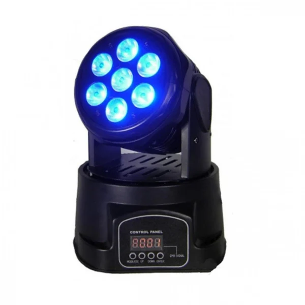 Φωτορυθμικό Smart Rainbow DP-518 Mini Wash 7x10W Moving Head Led RGBW 4-IN-1