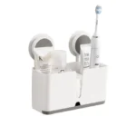 Πλαστική Θήκη Μικροαντικειμένων για το Μπάνιο και την Κουζίνα με Βεντούζες JS185013