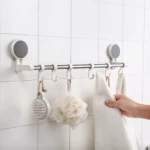 Κρεμάστρα με Βεντούζες 6 Θέσεων για το Μπάνιο και την Κουζίνα JS185014