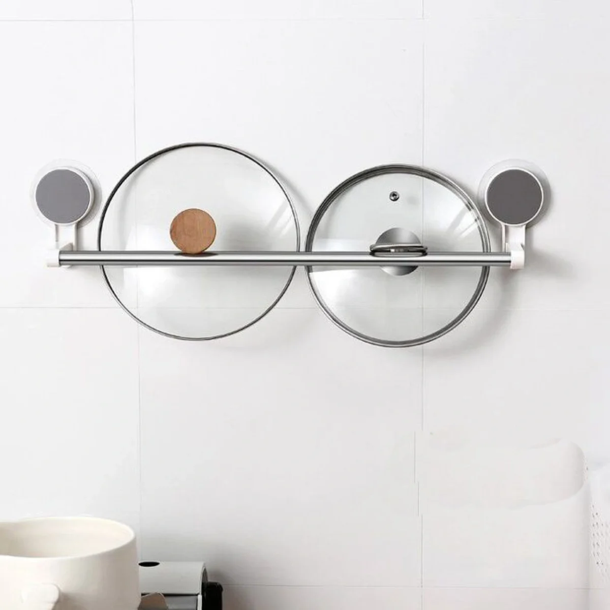 Πετσετοκρεμάστρα με Βεντούζες για το Μπάνιο και την Κουζίνα JS185015