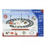 Συναρμολογούμενο Πυροσβεστικό Όχημα 116 τεμαχίων σε Ράγες NO.8603B