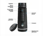 Compact Μονόκυαλο Near Focus 40x60 WeatherProof με Τρίποδο και Βάση για Κινητό OEM