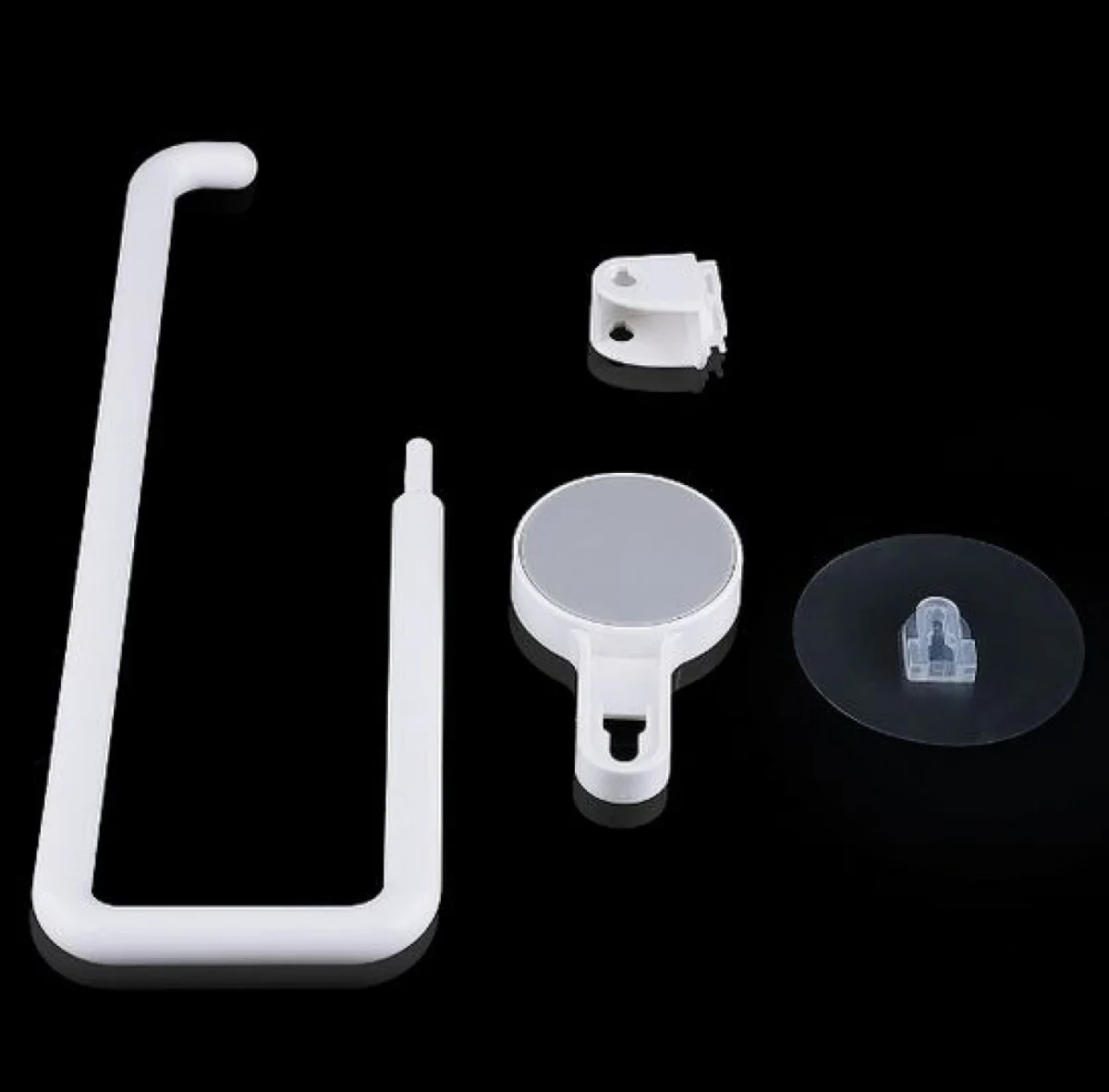 Πλαστική Πετσετοκρεμάστρα με Βεντούζα για το Μπάνιο και την Κουζίνα JS188073