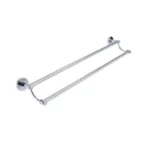 Διπλή Μεταλλική Ραγα Πετσέτας Μπάνιου 26462