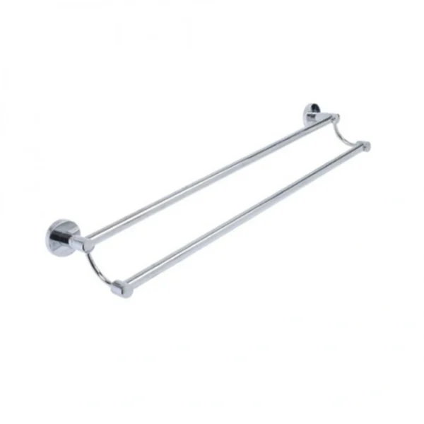 Διπλή Μεταλλική Ραγα Πετσέτας Μπάνιου 26462