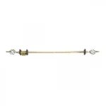 Μεταλλικό Πτυσσόμενο Κουρτινόξυλο 70-120cm